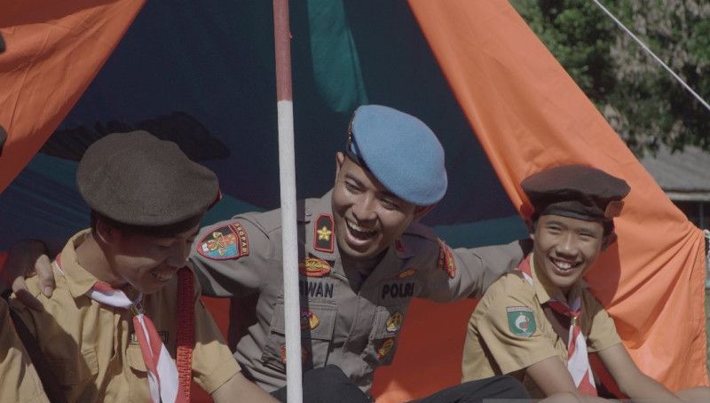 Sentuhan Polisi Mengabdi, Harapan Indah Bagi Warga Muara Andeh Kaltim