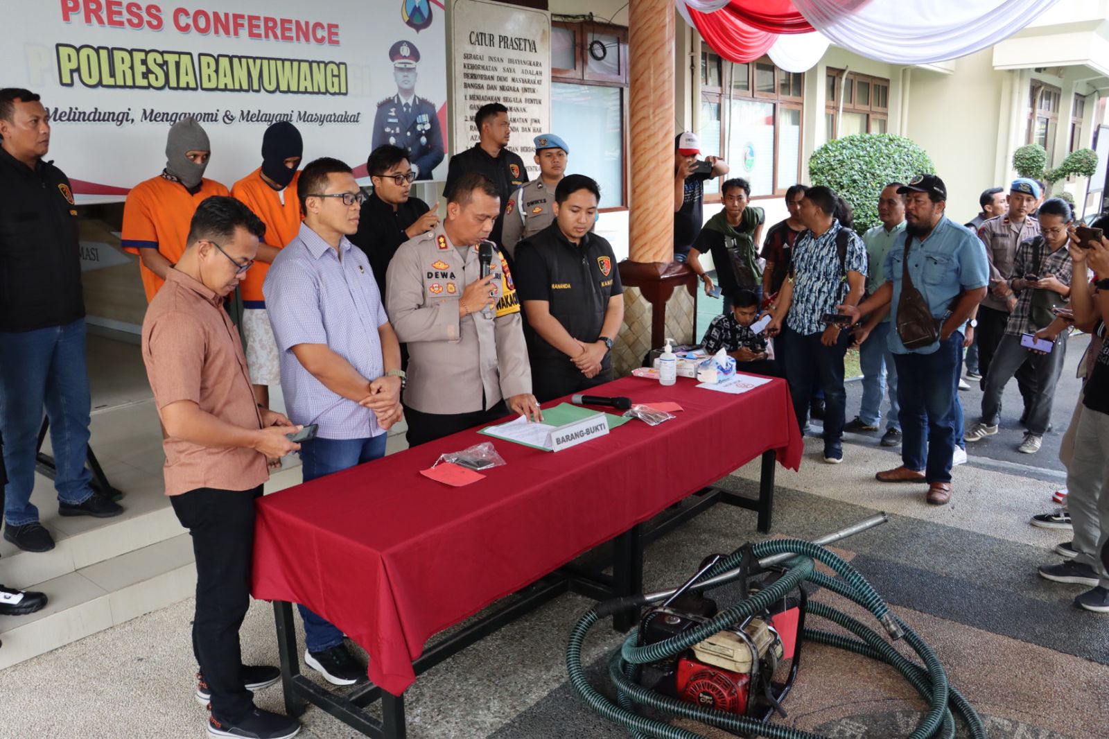 Polisi Kembali Ungkap Penyalahgunaan BBM Bersubsidi di Banyuwangi 5 Ton Solar Diamankan