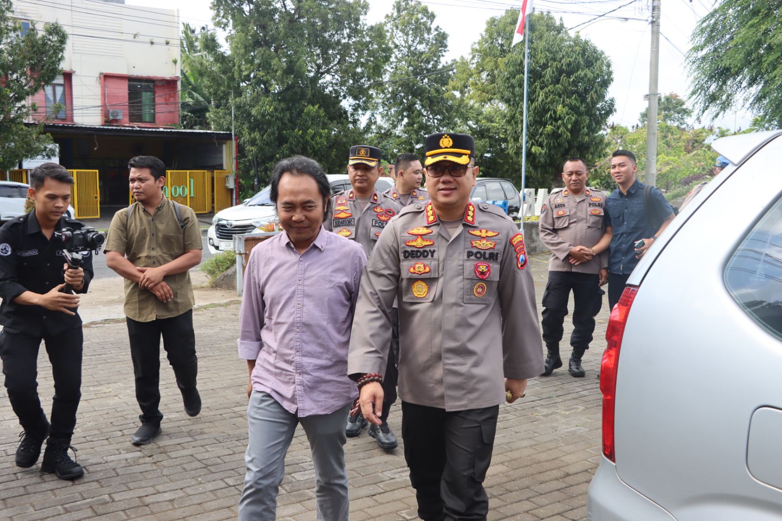 Kunjungi Kantor Media, Kapolresta Banyuwangi : Media Berperan Jaga Stabilitas Keamanan