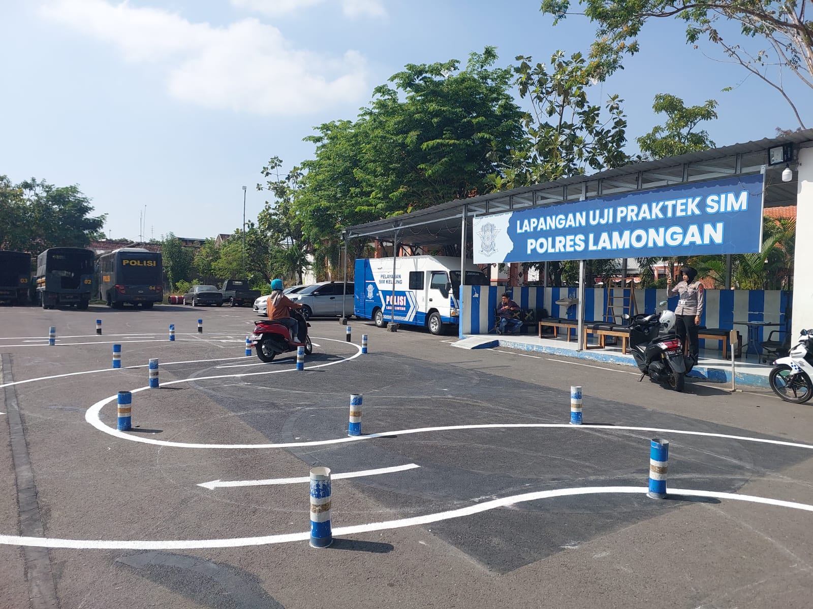 Polres Lamongan Ubah Materi Ujian Praktek SIM C, Ini Penjelasan Kapolres Lamongan!