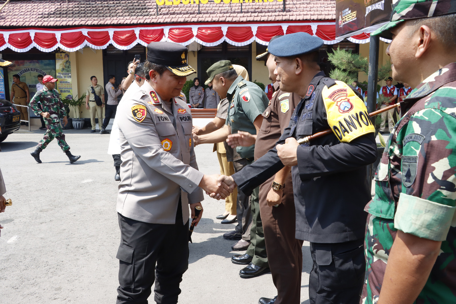 Kapolda Jatim Apresiasi Operasi Aman Suro 2023 di Kabupaten dan Kota Madiun Kondusif