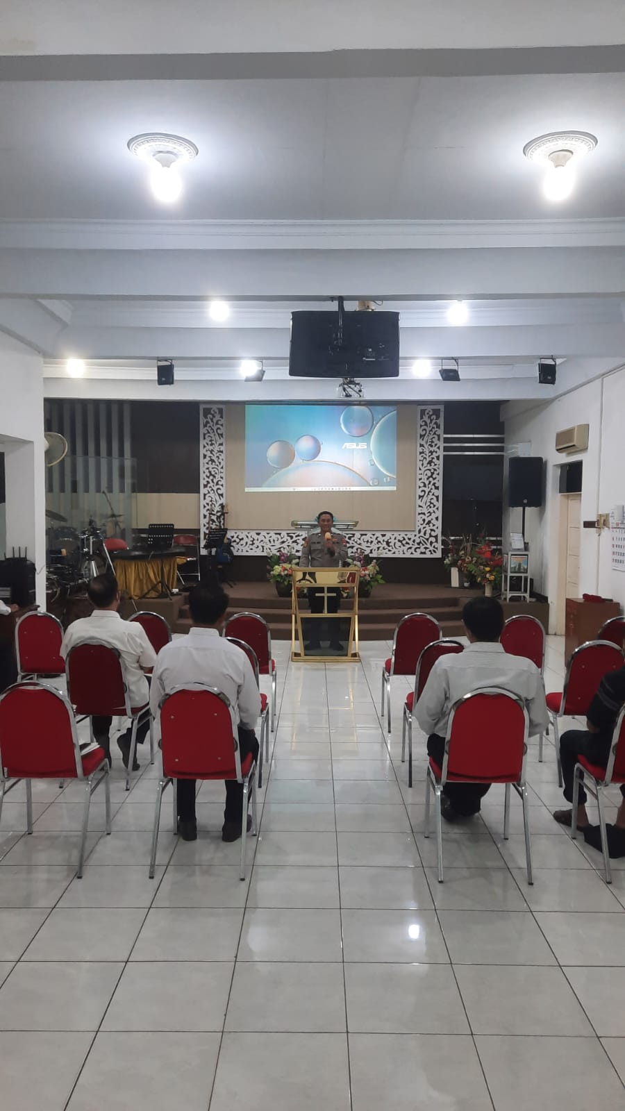 Berikan Himbauan Cegah Curanmor, Polres Lamongan Gelar Minggu Kasih