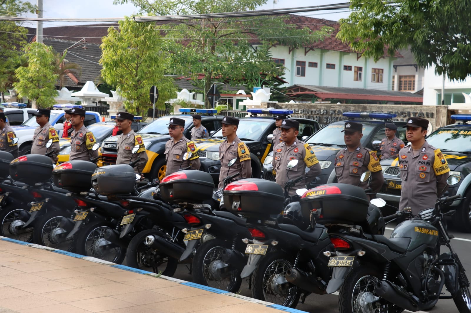 Jelang Pilkades Serentak, Polres Pacitan Pertebal Pengamanan Untuk Jaminan Kelancaran Pemilihan
