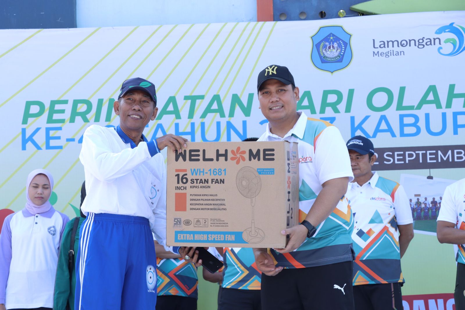 Wakapolres Lamongan Hadiri Peringatan Haornas ke 40 Dengan Pengukuhan Pengurus KORMI 2023-2027