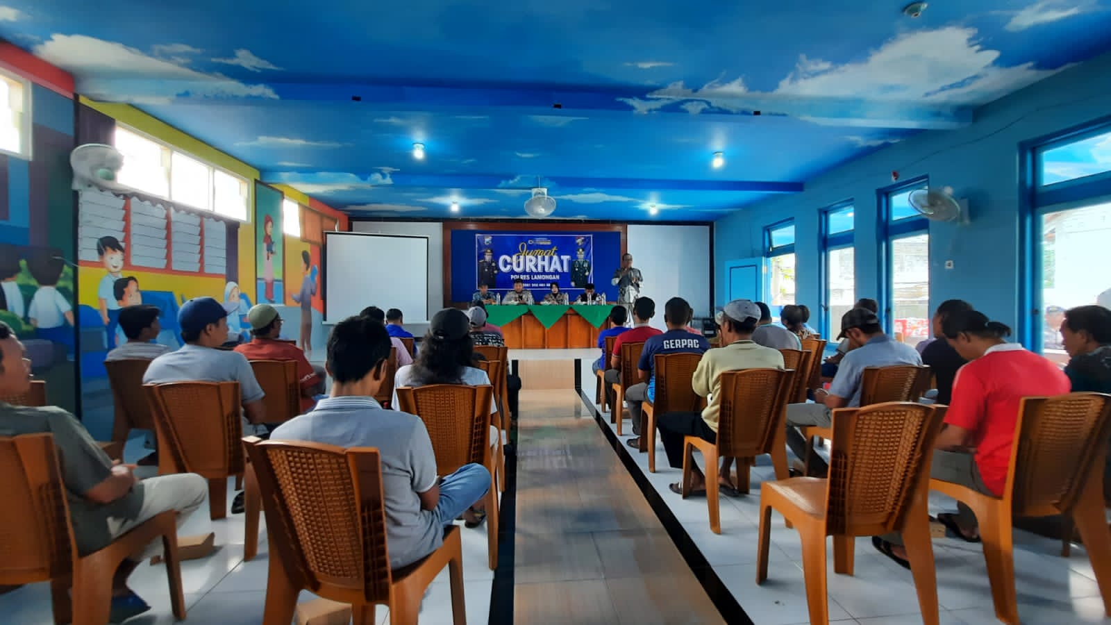 Curhat Presisi Polres Lamongan Sosialisasikan BPJS Ketenagakerjaan Dan Alat Tangkap Ramah Lingkungan