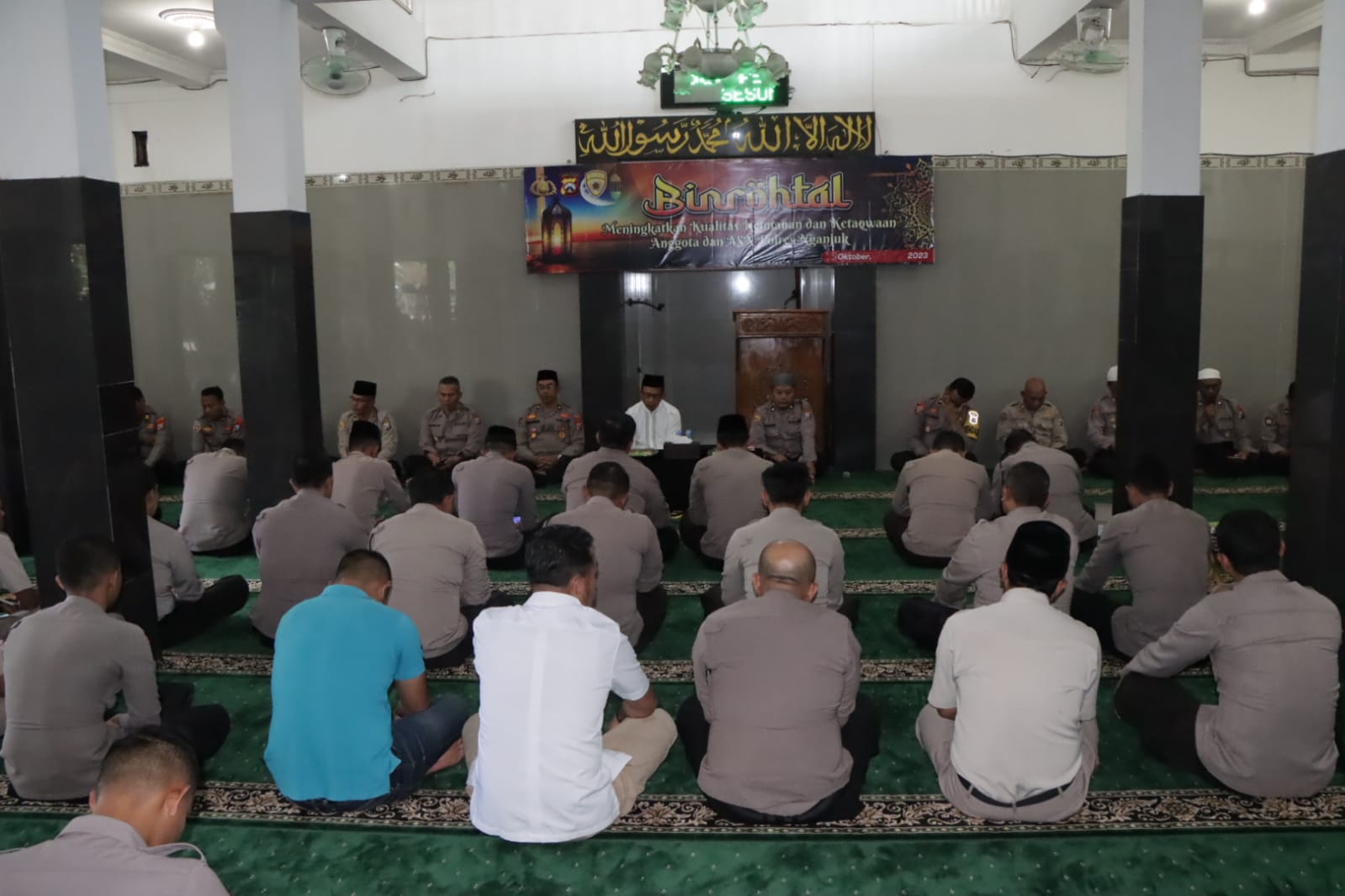 Polres Nganjuk Libatkan Ulama Kamtibmas dalam Program Polisi Santri