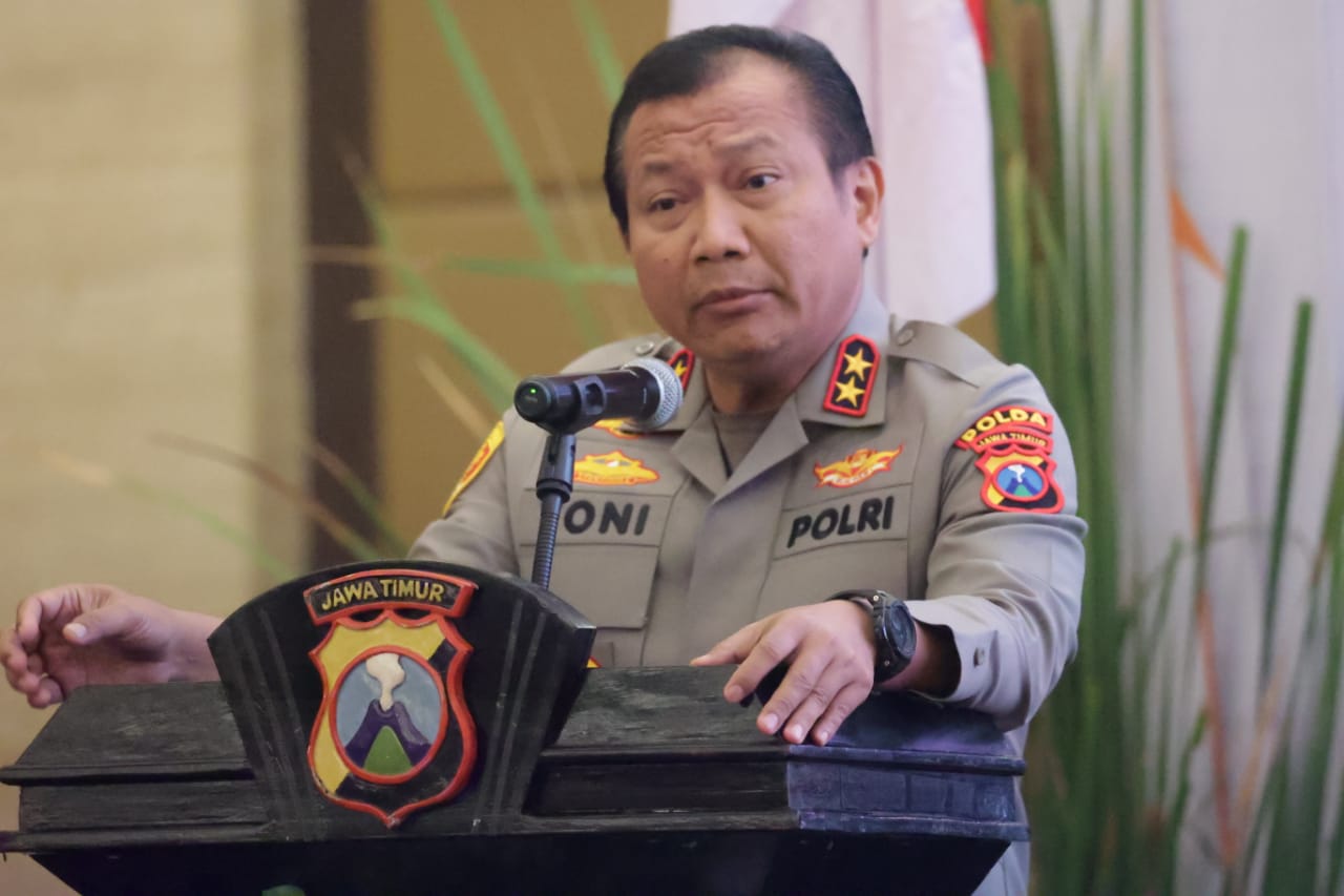 Polda Jatim Siap Sukseskan Pemilu 2024 Dengan Menggelar “Operasi Kepolisian Terpusat Mantap Brata Semeru 2023-2024”
