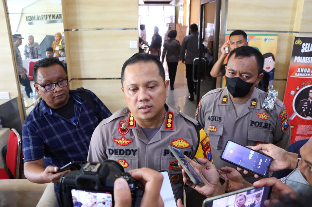 Polresta Banyuwangi Siapkan 3.576 Personel Gabungan Wujudkan Kondusifitas  Pilkades 2023 Serentak