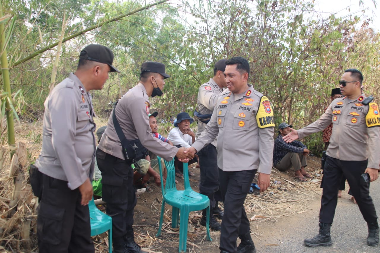 Pilkades di Madura Aman dan Kondusif, Kapolres Bangkalan Sampaikan Terimakasih Kepada Warga