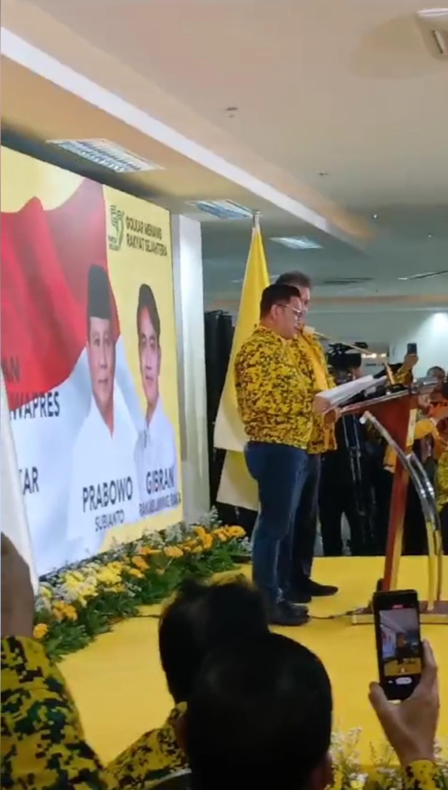 Gibran Rakabuming Raka Dicalonkan Partai Golkar Sebagai Calon Wakil Presiden dalam Pemilu 2024