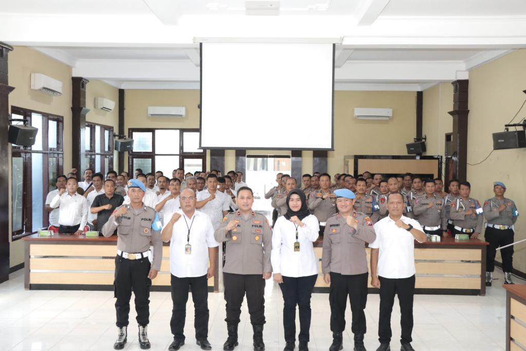 Sosialisasi Pembinaan Etika Profesi Polri 2023 Oleh Bidpropam Polda Jatim Di Polres Lamongan