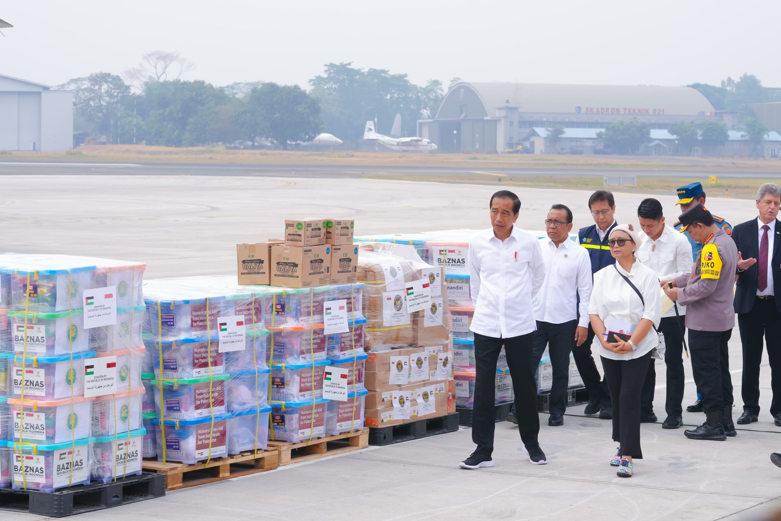 Polri Kerahkan Pesawat Distribusikan Bantuan Kemanusiaan ke Warga Palestina di Gaza