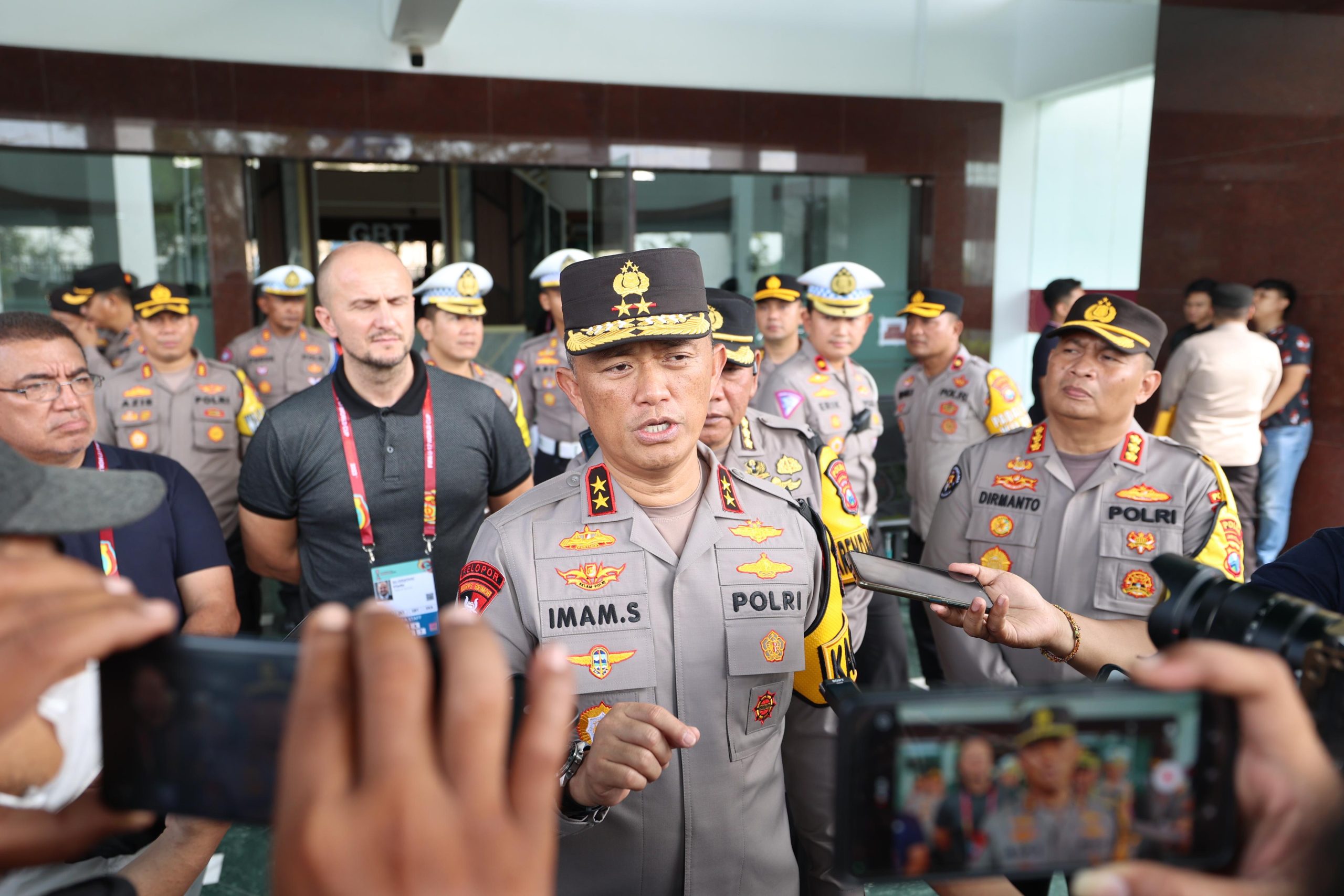 Piala Dunia U-17 Polda Jatim Akan Melakukan Pemeriksaan Tiket di Jalan Akses Masuk Stadion GBT