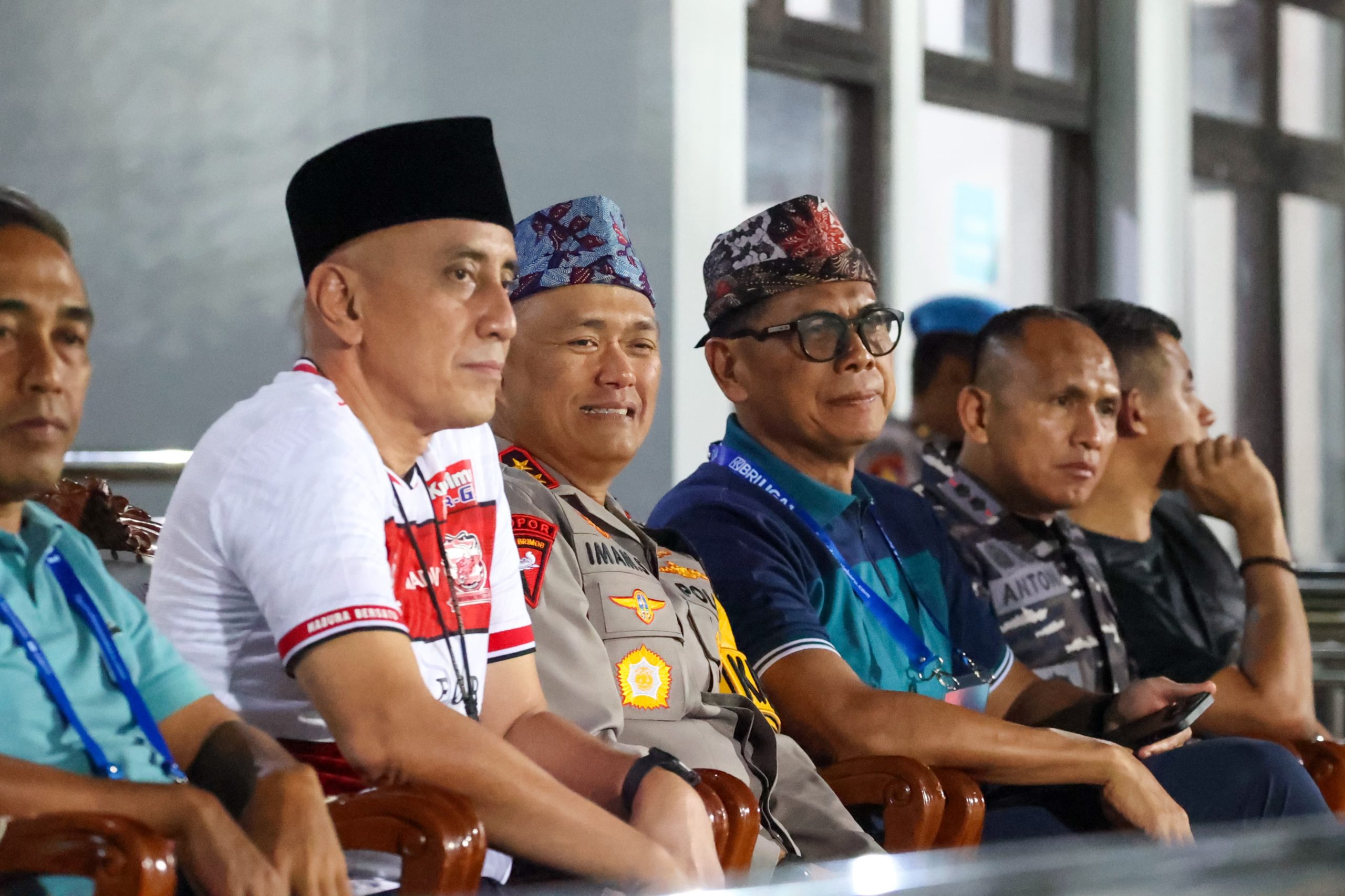 Libatkan 1.538 Personel Gabungan TNI – Polri, Championship Series BRI Liga 1 di Bangkalan Kondusif