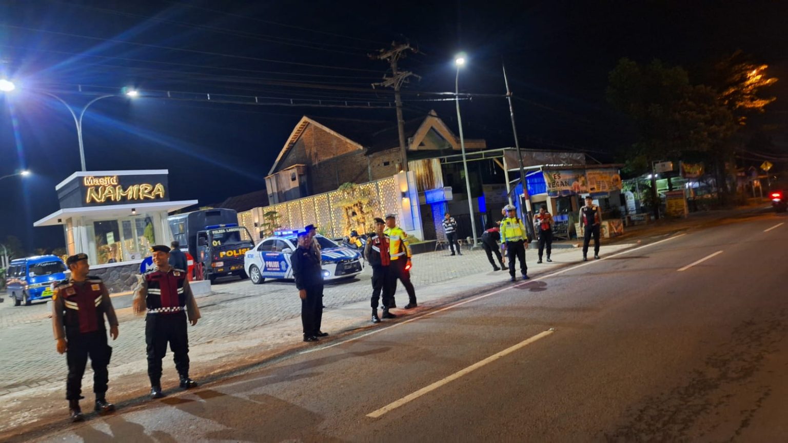 Anggota Polres Lamongan Laksanakan Patroli Harkamtibmas Guna Cegah Kriminalitas
