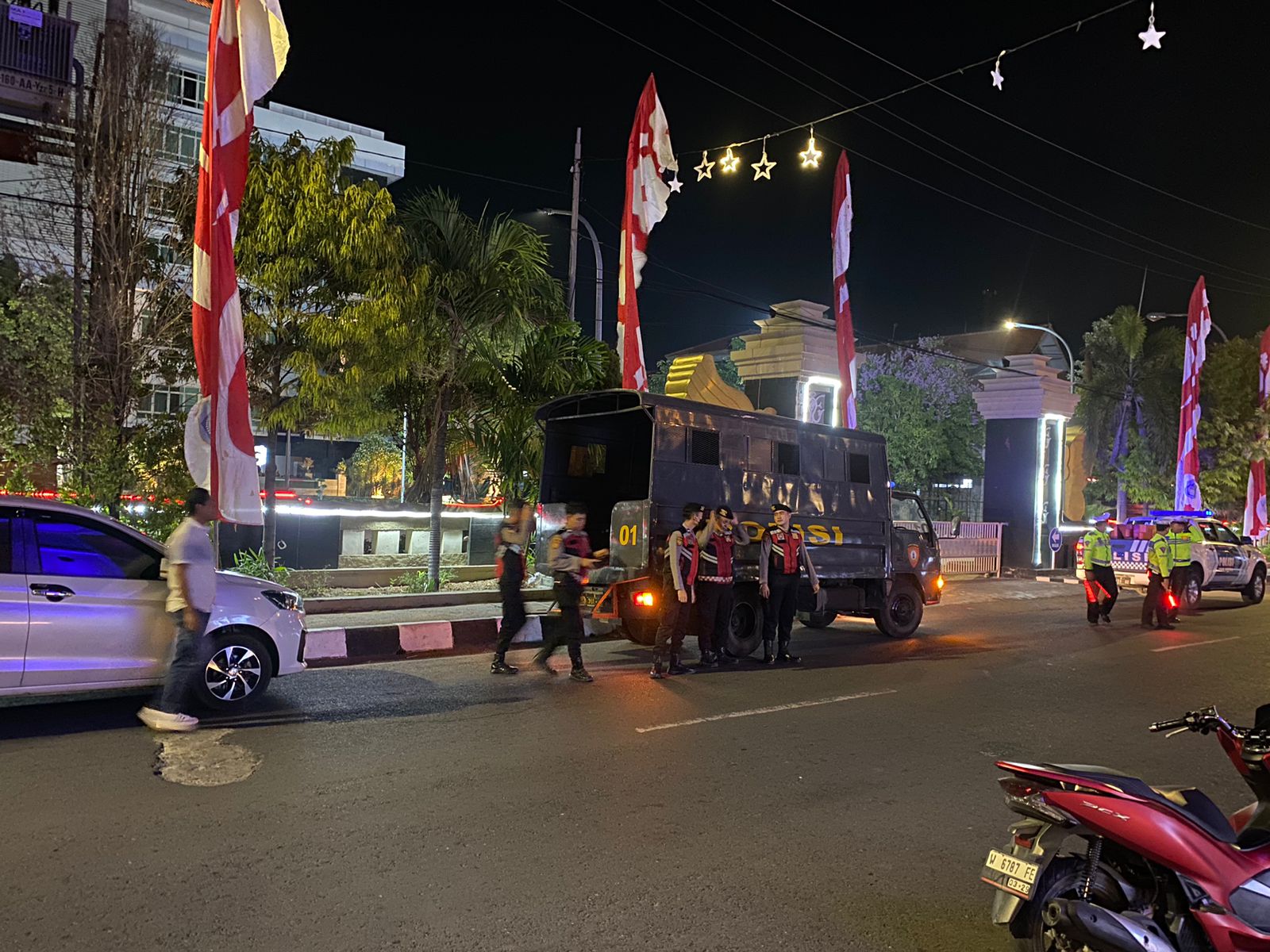 Antisipasi Terjadinya Kriminalitas, Polres Lamongan Gelar Patroli Harkamtibmas