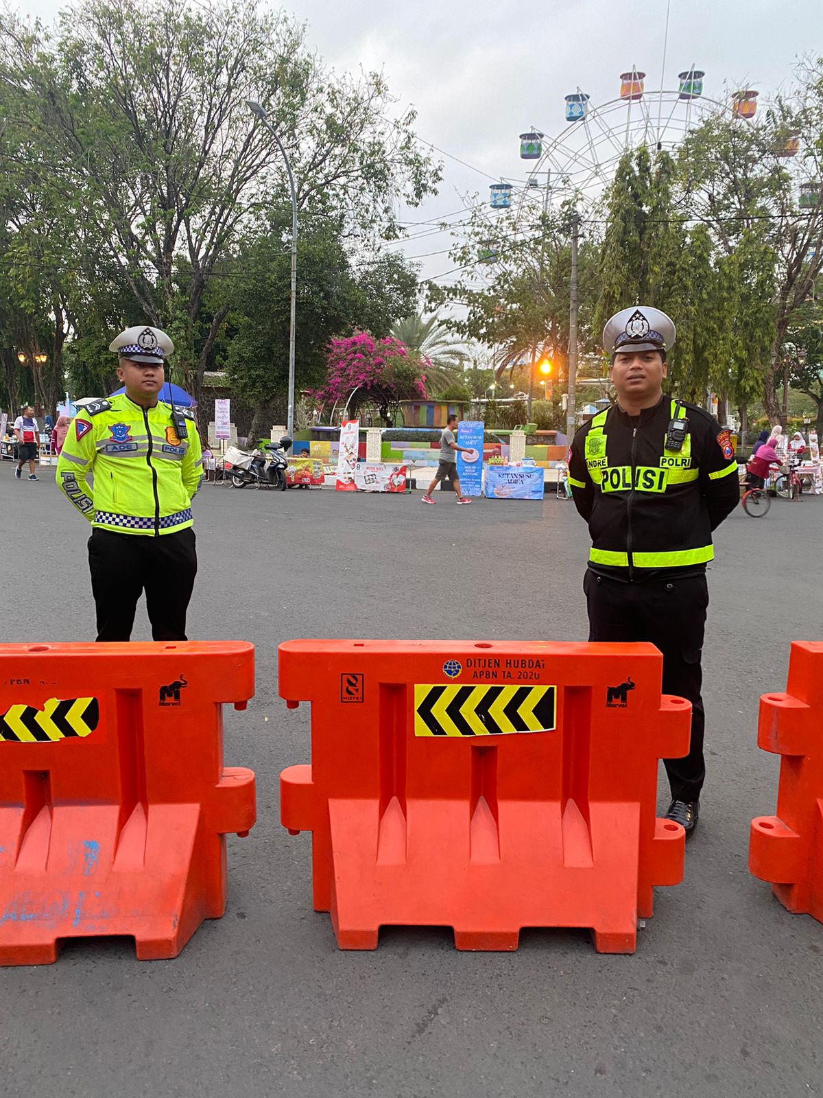 Ciptakan Rasa Aman Bagi Masyarakat, Polres Lamongan Gelar Pengamanan Minggu Ceria