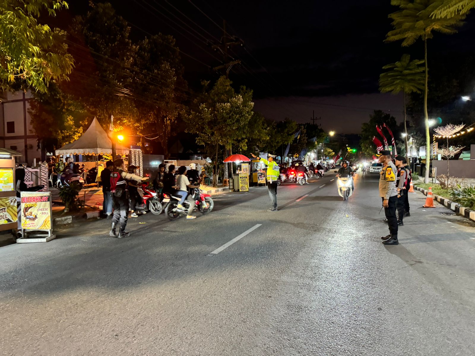 Polres Lamongan Tingkatkan Keamanan Lewat Patroli Harkamtibmas
