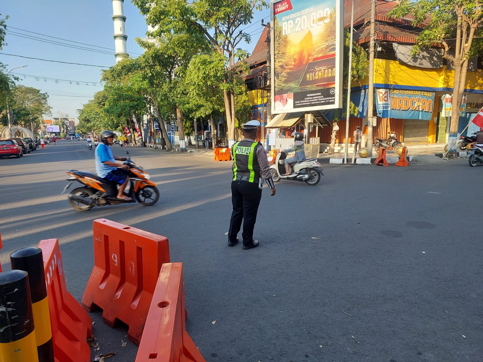 Polres Lamongan Laksanakan Commander Wish Demi Kelancaran Arus Lalu Lintas