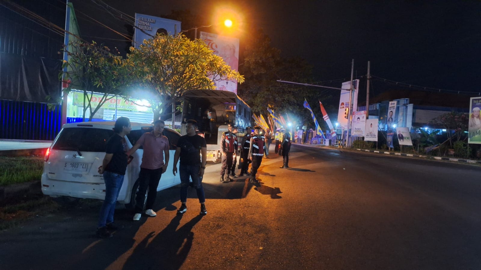 Pastikan Situasi Wilayah Aman, Anggota Polres Lamongan Laksanakan Patroli Harkamtibmas