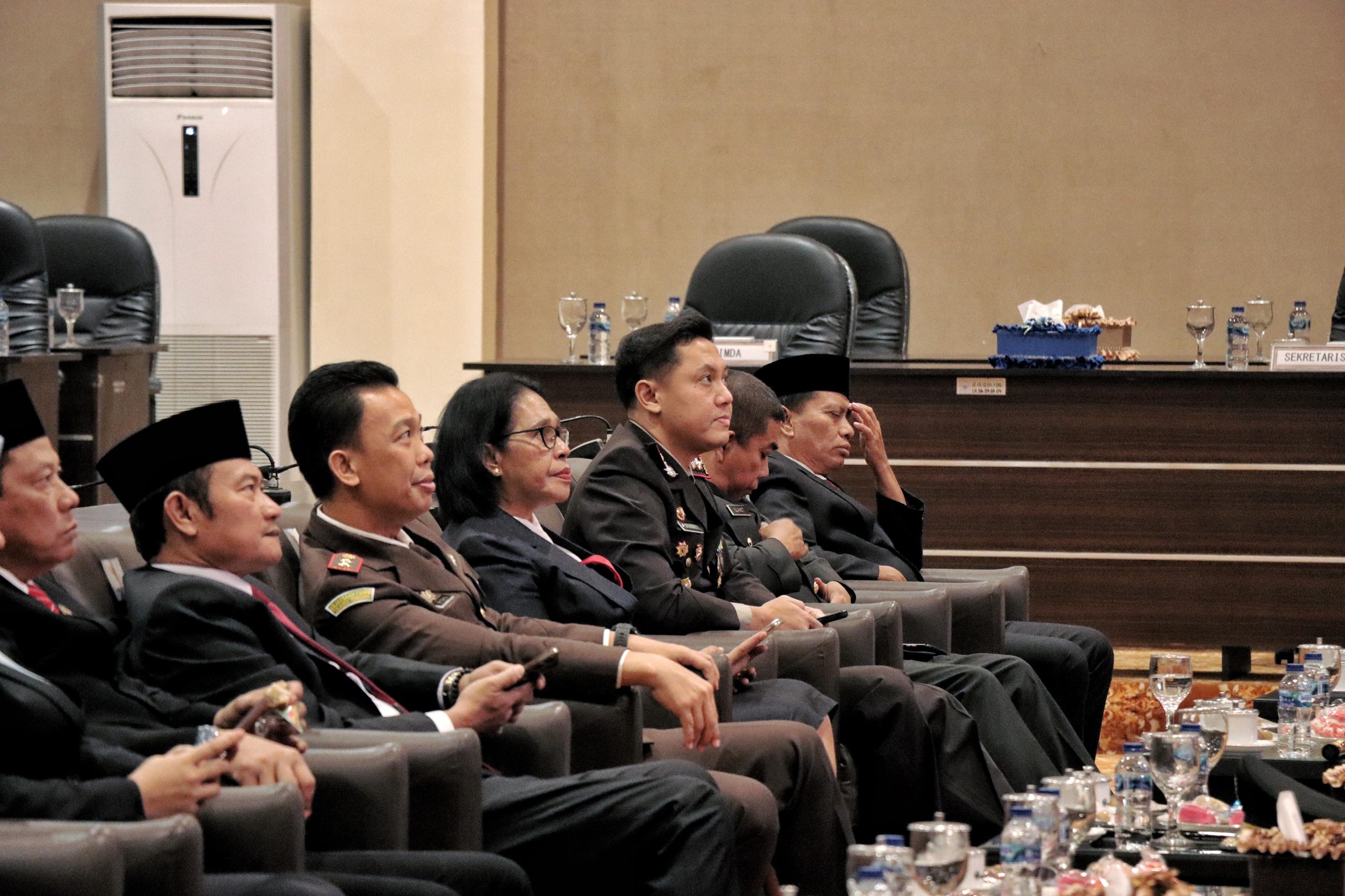 Kapolres Lamongan Hadiri Rapat Paripurna DPRD Kabupaten Lamongan