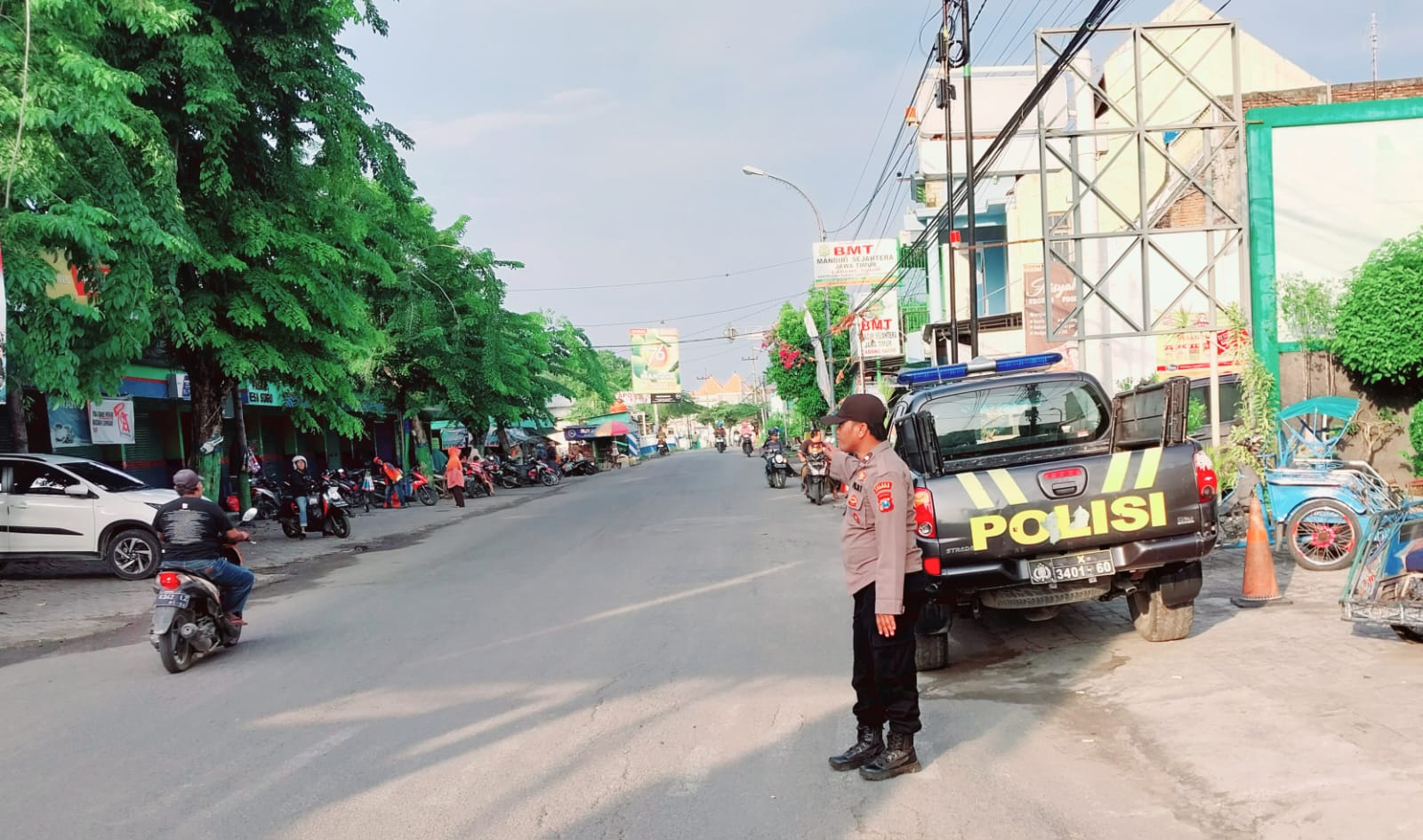 Polres Lamongan Laksanakan Kegiatan Commander Wish Pagi Hari