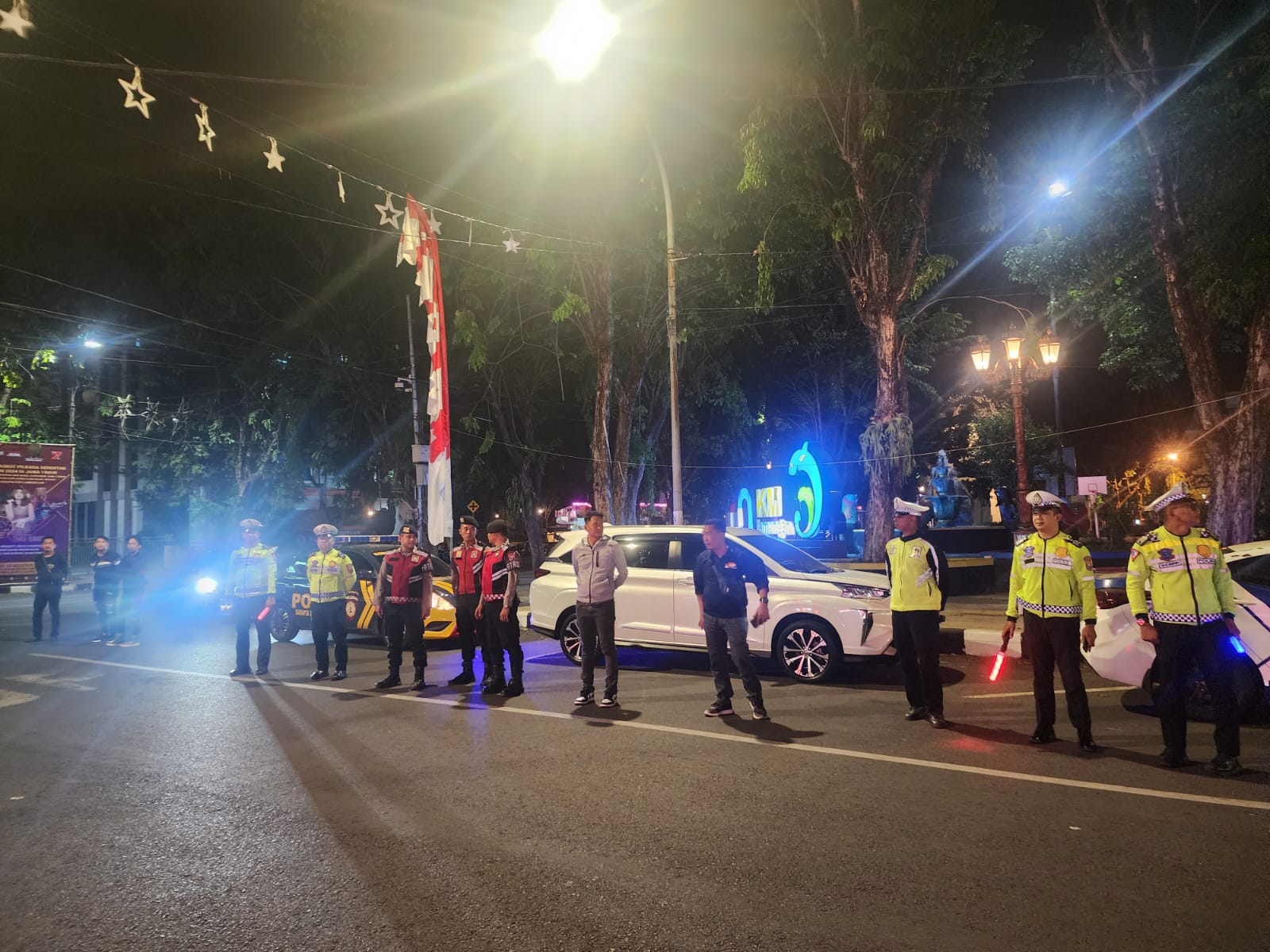 Antisipasi Tindak Kejahatan, Polres Lamongan Gelar Patroli Harkamtibmas