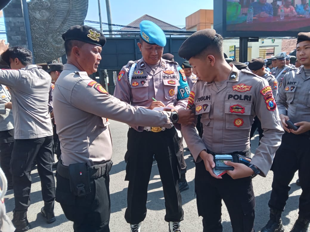 Tingkatkan Disiplin Personel, Polres Lamongan Gelar Operasi Gaktibplin Anggota Polri dan PNS