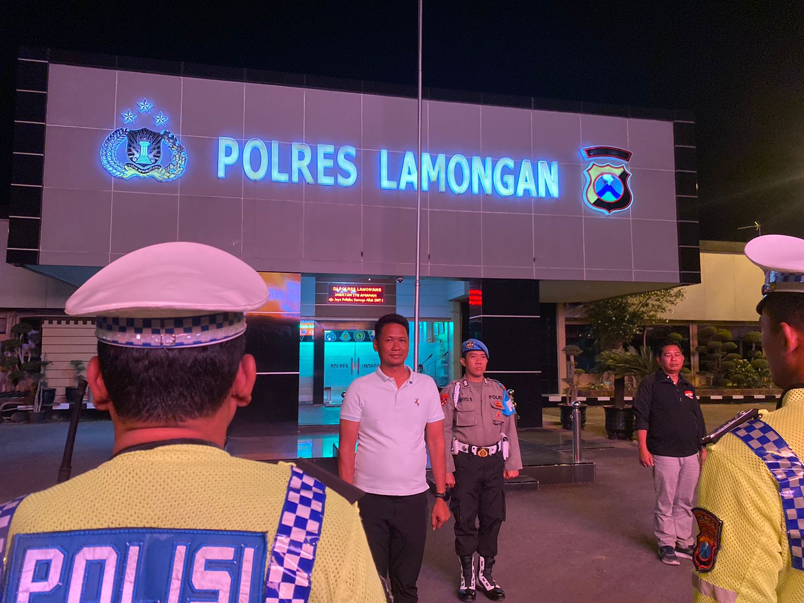 Anggota Polres Lamongan Lakukan Patroli Harkamtibmas Cegah Tindak Kejahatan