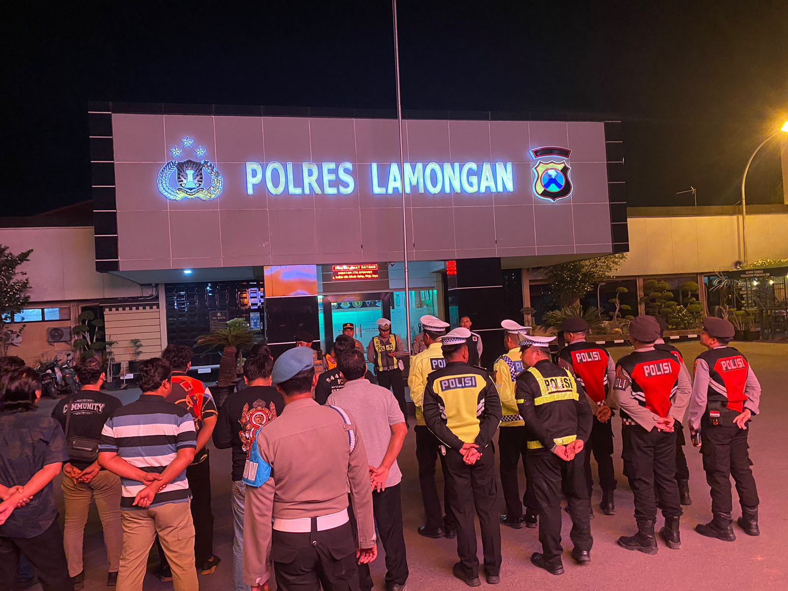 Ciptakan Situasi Wilayah Aman, Polres Lamongan Laksanakan Patroli Harkamtibmas