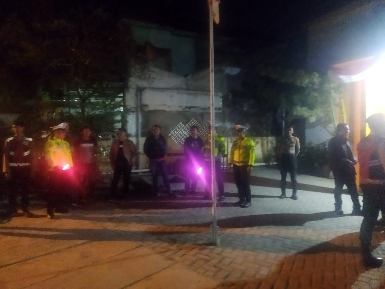Polres Lamongan Gelar Patroli Harkamtibmas Libatkan Sejumlah Personel