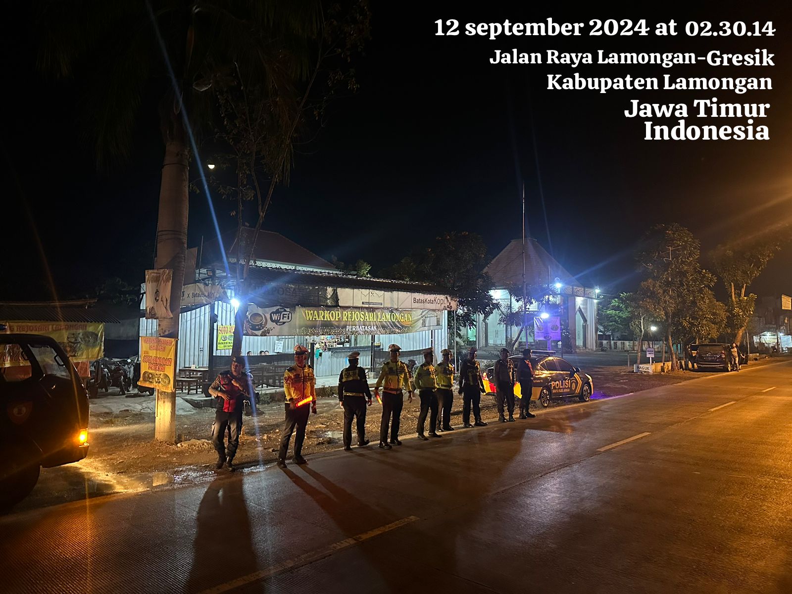 Polres Lamongan Laksanakan Patroli Harkamtibmas Guna Antisipasi Guantibmas