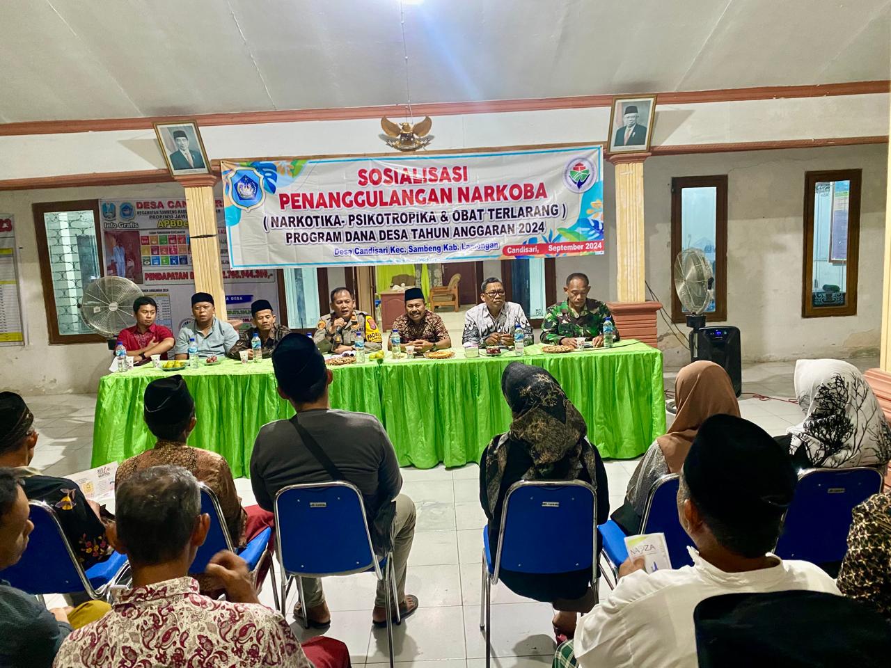 Polsek Sambeng Sosialisasi Penyalahgunaan Narkoba dan Penyuluhan Pencegahannya