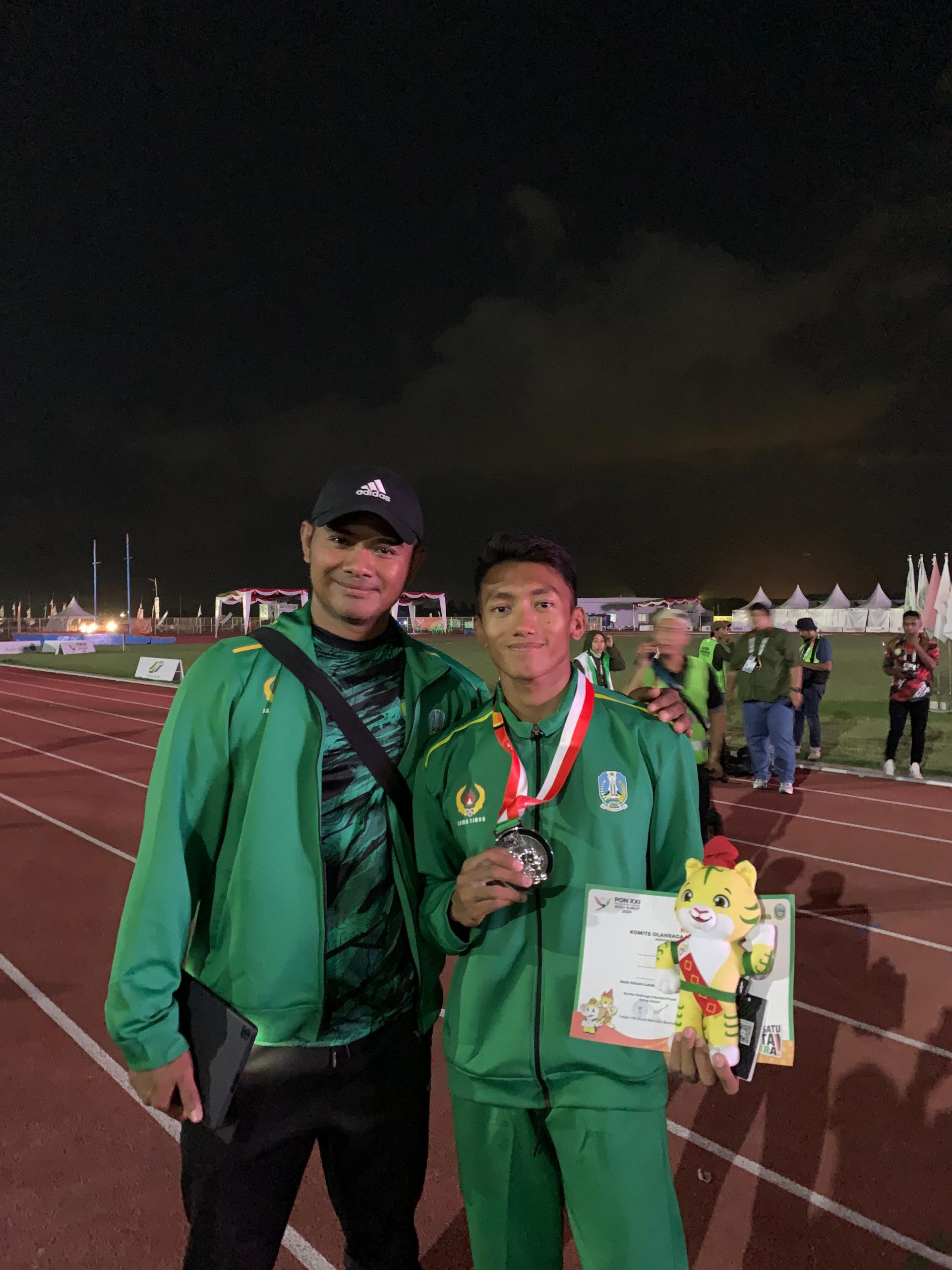 Anggota Polsek Solokuro Polres Lamongan Raih 2 Medali Perak di PON XXI Aceh Sumut 2024