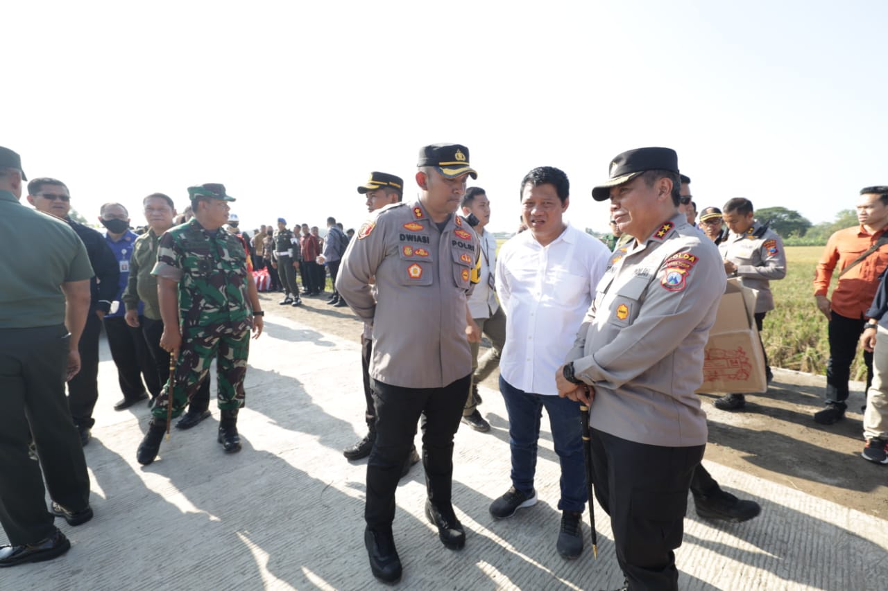 Kapolda Jatim Sampaikan Terimaksih Kepada Petugas Keamanan, Kunjungan Presiden RI di Ngawi Aman dan Lancar