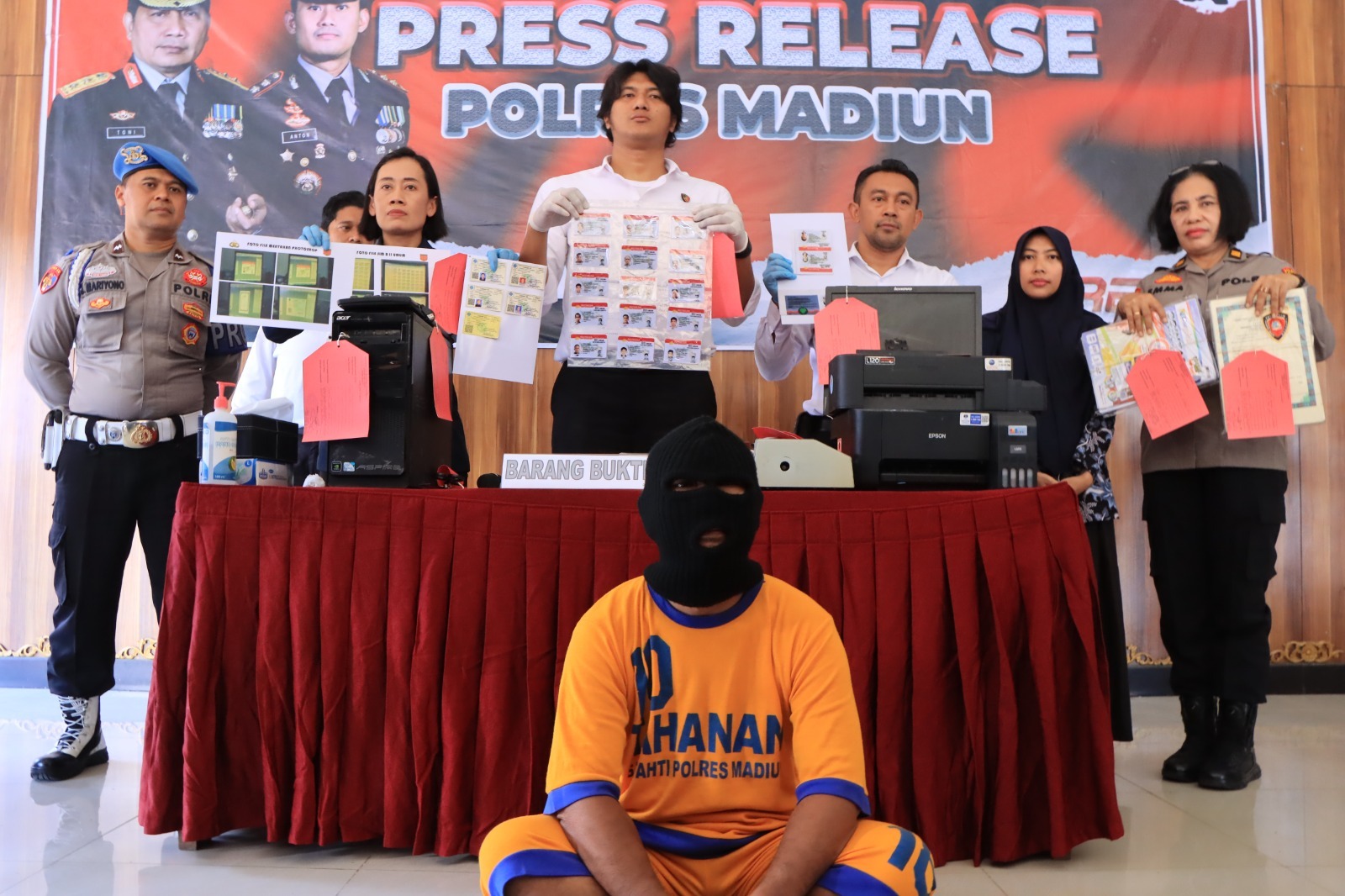 Polres Madiun Ungkap SIM Palsu, Tersangka Berhasil Diamankan