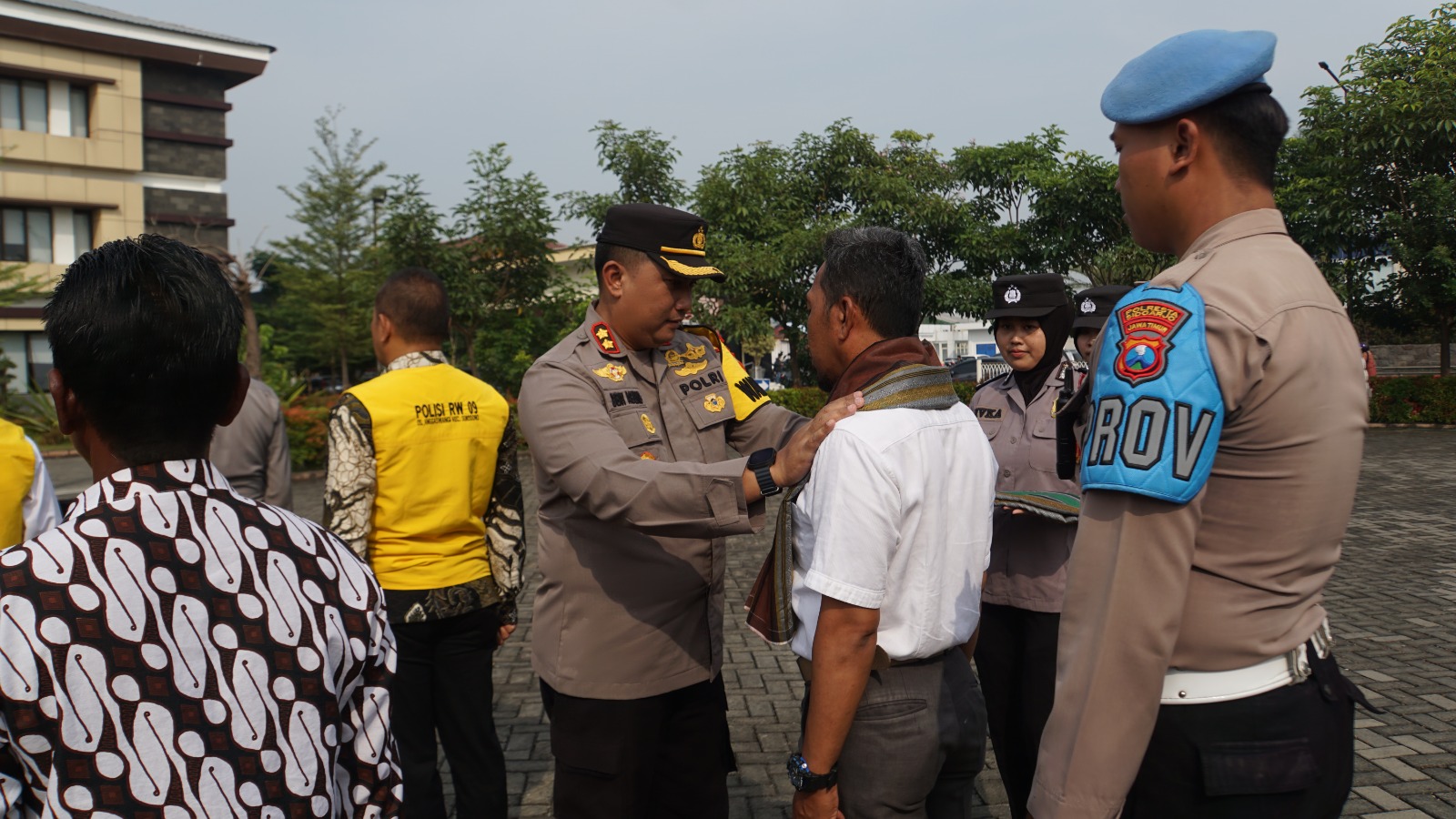 Polresta Sidoarjo Terjunkan Ribuan Personel Hingga Tingkat RW