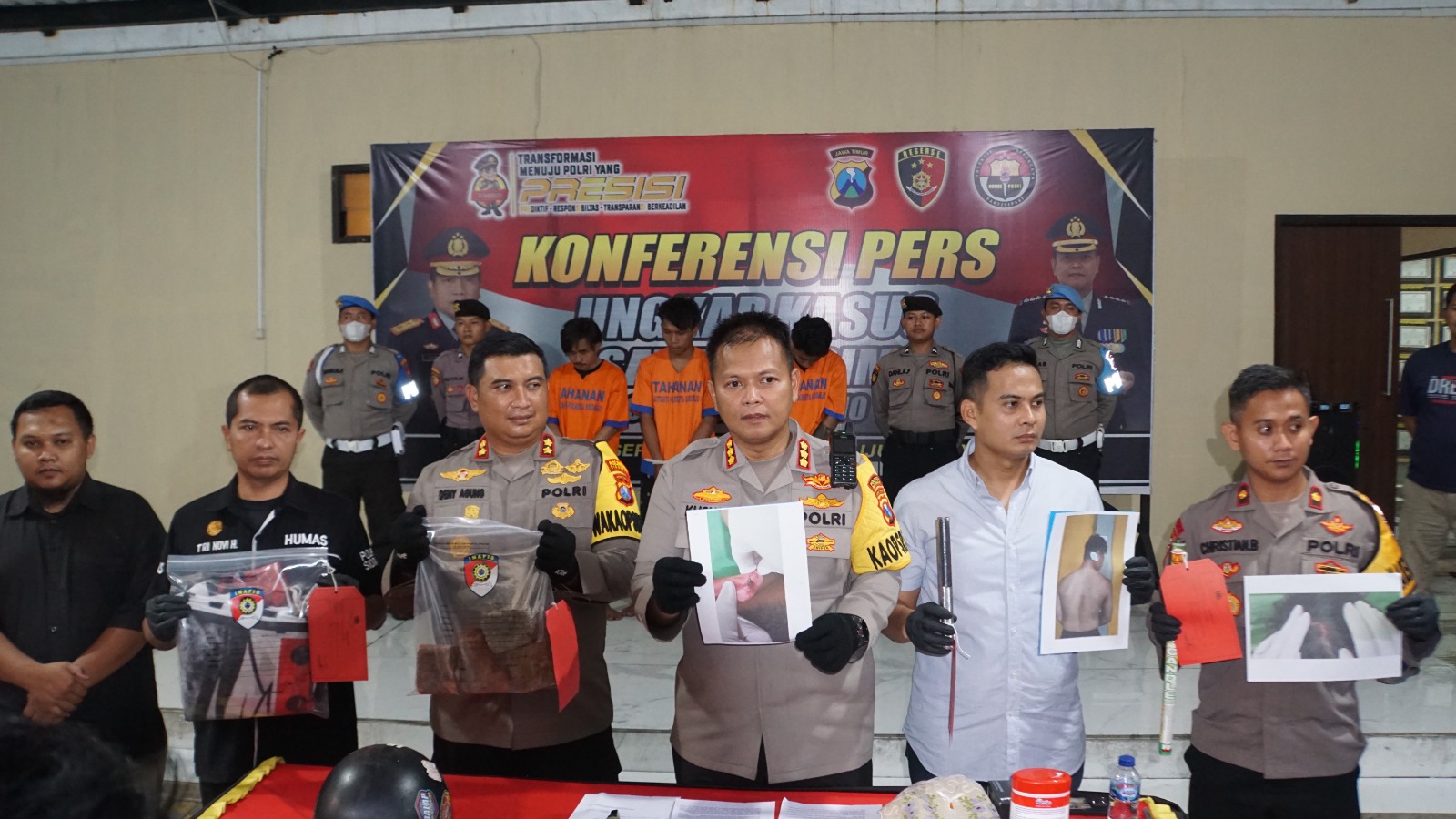 Polisi Amankan Empat Pelaku Penyerangan Perguruan Silat di Sidoarjo