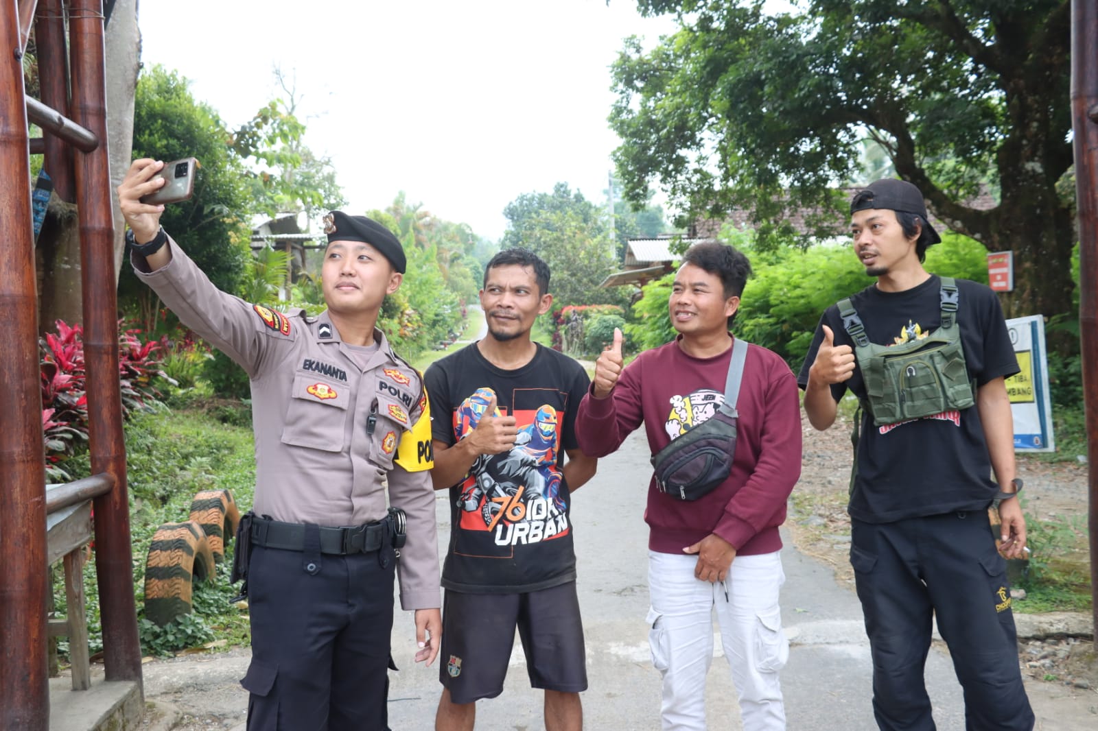 Polres Blitar Bangun Sinergitas Bersama Masyarakat Dengan “Tiada Hari Tanpa Teman Baru”