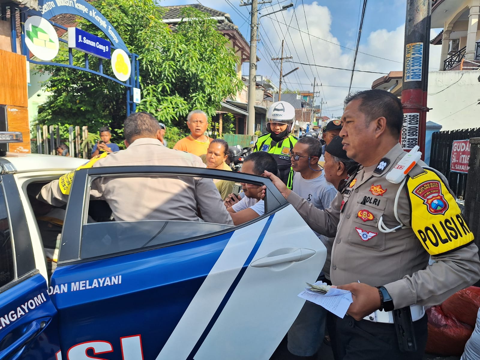 Polisi RW Bersama Warga Berhasil Amankan Pelaku Pencurian Tabung Gas Elpiji di Kota Malang