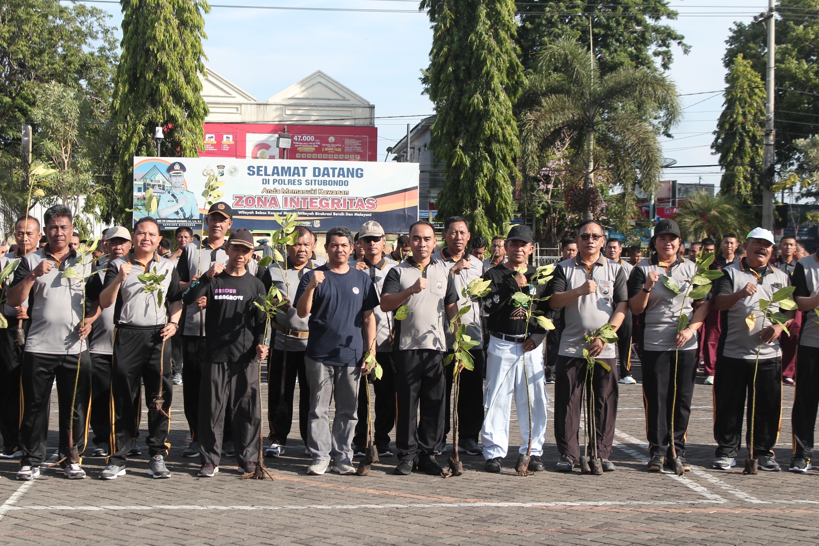 Peringati HUT Brimob dan Polairud, Polres Situbondo Akan Hijaukan Garis Pantai dengan 1.000 Mangrove