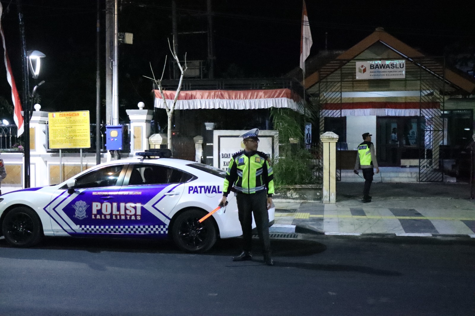 Harkamtibmas, Polres Bojonegoro Bersama Kodim 0813 Gelar Patroli Skala Besar