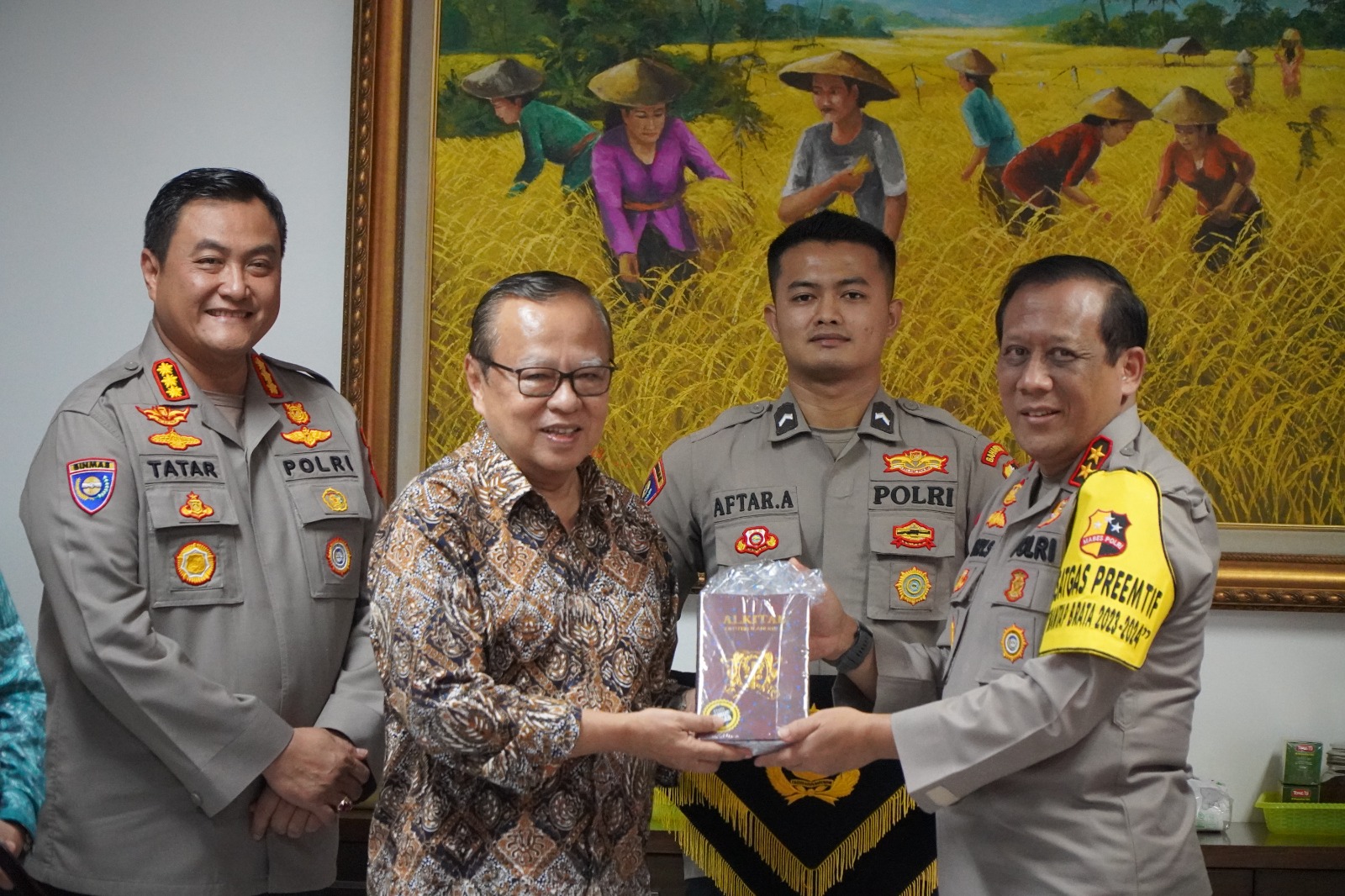 Kasatgaspus Preemtif  Operasi Mantap Brata 2023 -2024