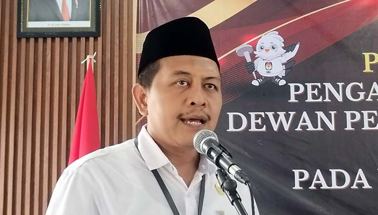 Ketua KPU Kabupaten Lamongan Apresiasi Patroli Dialogis Polres Lamongan di Kantor KPU untuk menjaga Kondusifitas Jelang Pemilu 2024