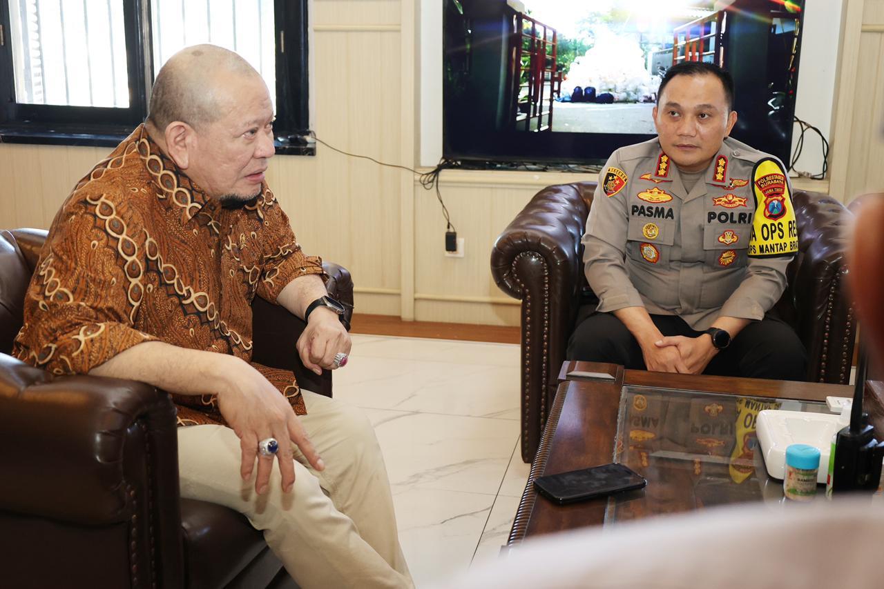 Ketua DPD RI Apresiasi Polrestabes Surabaya Sukses Kawal Piala Dunia U-17