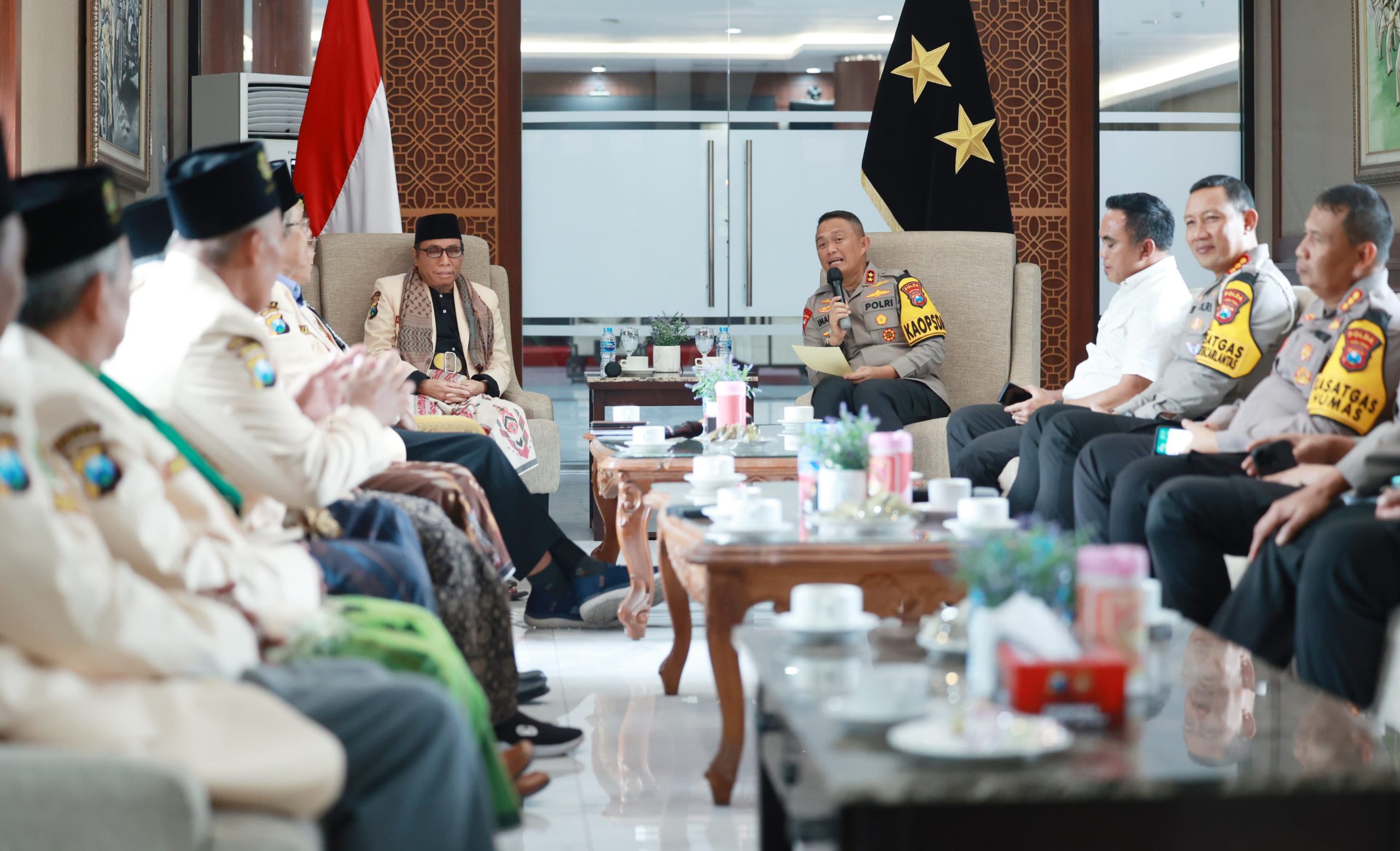 Kolaborasi Polda Jatim bersama Da’i Kamtibmas Ciptakan Situasi Kamtibmas yang Aman dan Kondusif