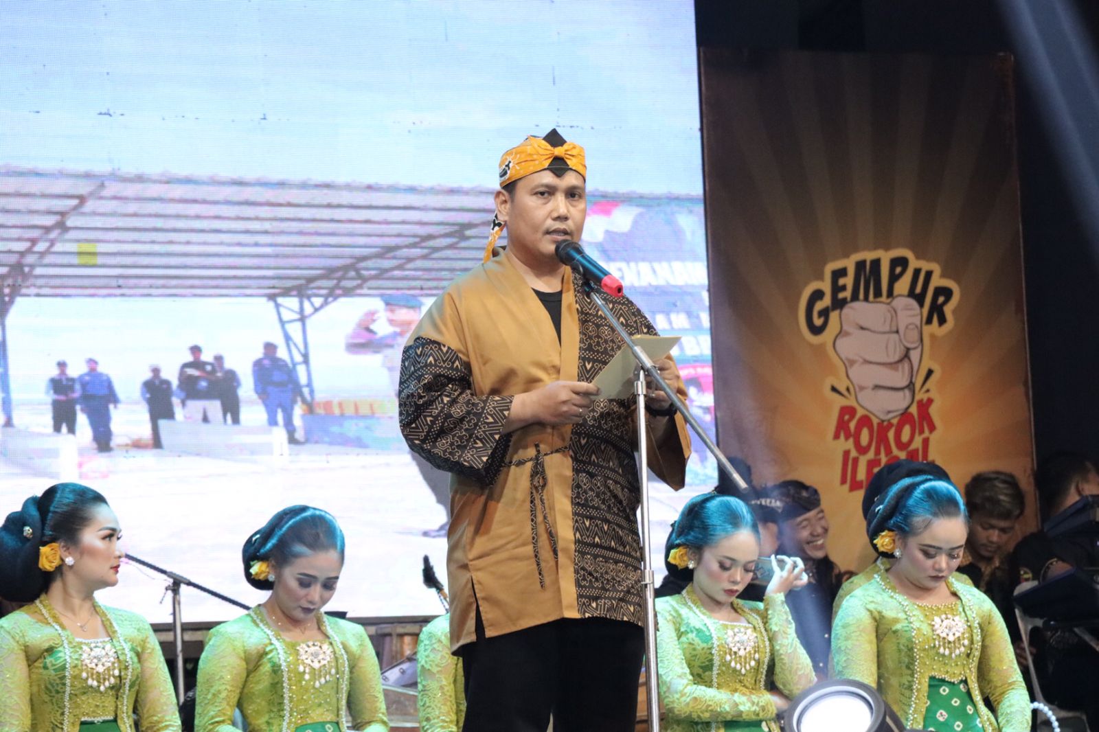 Polres Lamongan Gelar Malam Bulan Bakti Budaya Nusantara Cooling System