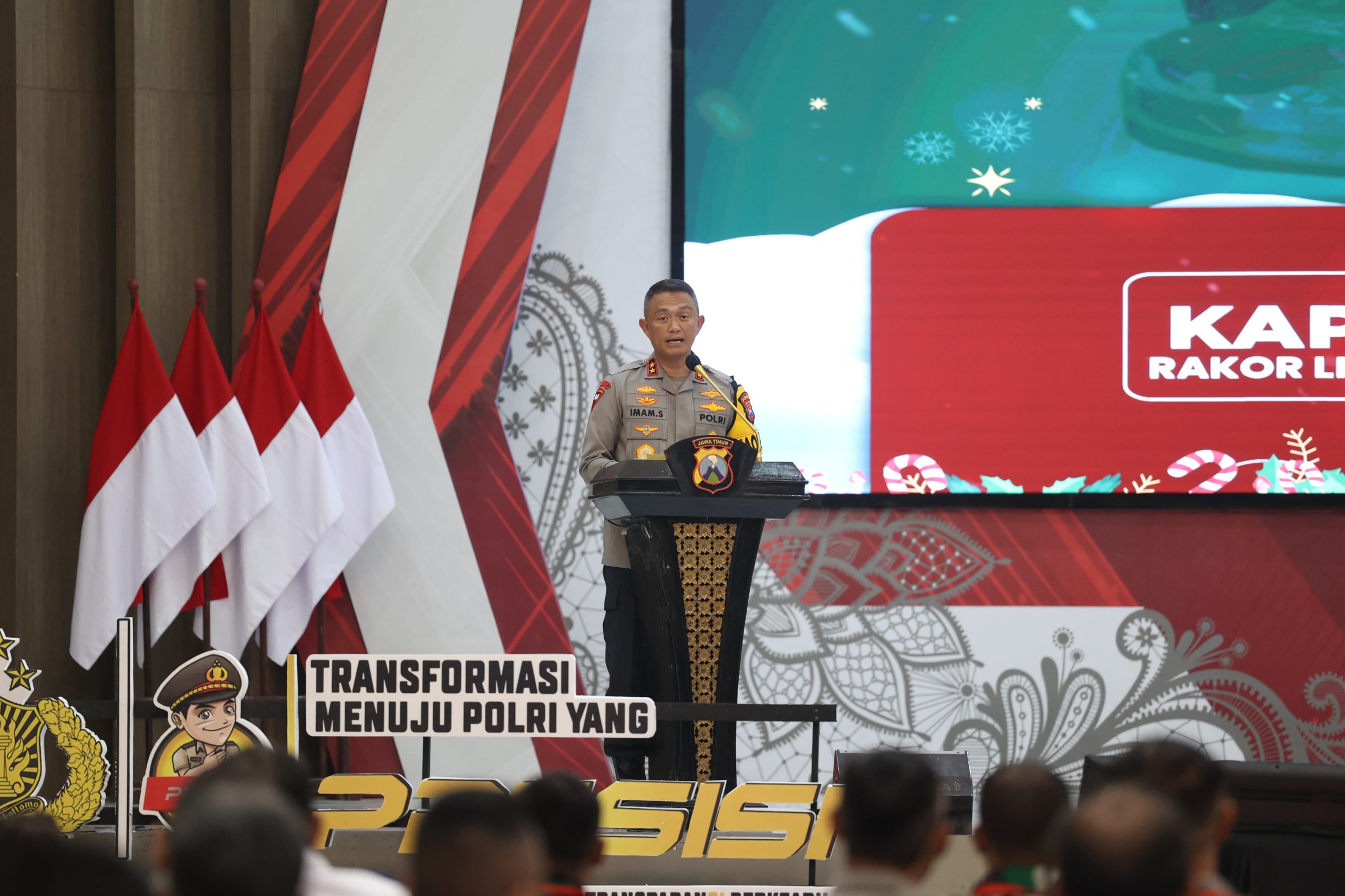 Polda Jatim Gelar Rakor Lintas Sektoral Siapkan Skema Pengamanan Nataru