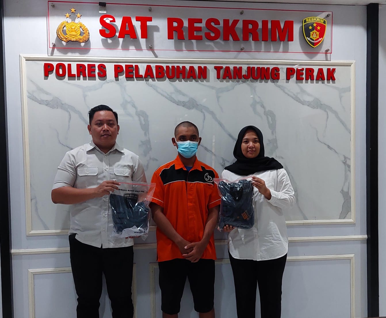 Polres Tanjungperak Berhasil Amankan Tersangka Begal Payudara yang Bikin Resah Masyarakat
