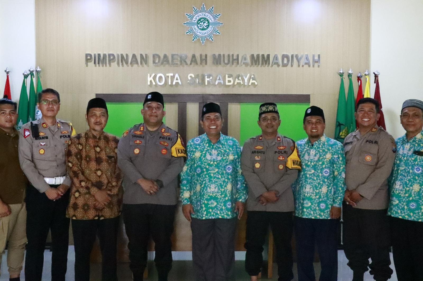 Colling System, Kapolres Tanjung Perak Silaturahmi ke PD Muhammadiyah Kota Surabaya